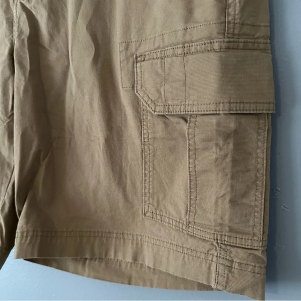 Chaps Men's Cargo Khaki Shorts Stretch | Tan‎